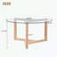 Table basse ronde en verre-1396544888