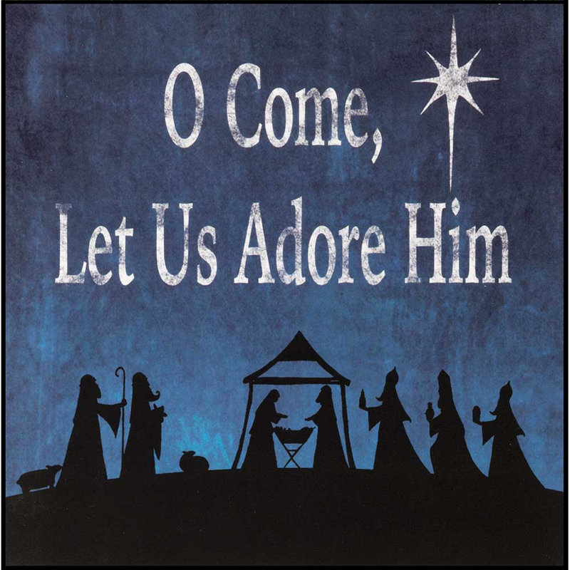 Plaque de Noël