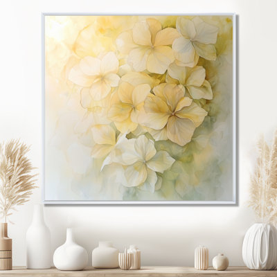 Hydrangea In Soft Focus Of Summer III - Hydrangea Framed Prints
