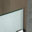 Porte de douche à charnière pivotante simple sans cadre l 40 à 41 po x H 76 po, verre trempé incassable de 3/8 po (10 mm) d'épaisseur-107531410