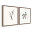 «Vintage Floral XXII», impression giclée sur cadre - ensemble de 2-813104442-813104443