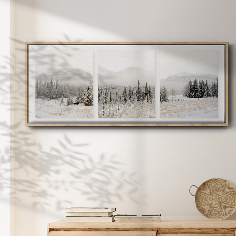 Snowbound- Framed Canvas