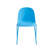 Kyoto Minimalist Industrial Stackable Plastic Dining Chair with Metal Leg, Quick Assembly, Suitable for Indoor and Outdoor Cafes and Restaurants (Set of 4)-810243727