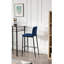 Hollydale Upholstered Counter Stool with Metal Frame-2041926556