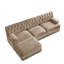 Canapé modulaire avec repose-pieds Tassel-133276838