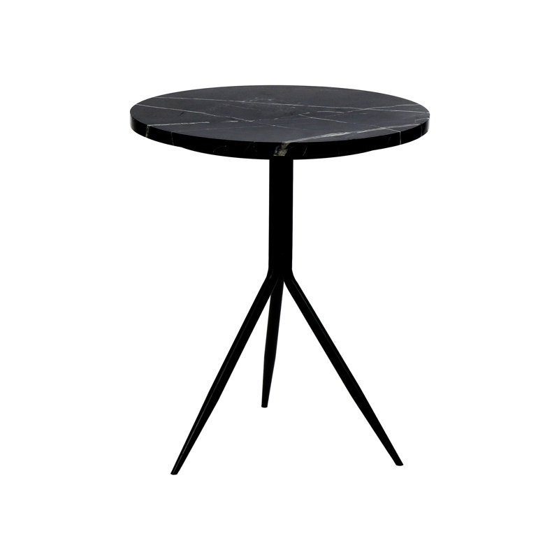 Edinburg Side Table, Black