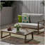 BELGIAN LOVESEAT & COFFEE TABLE-1421122675