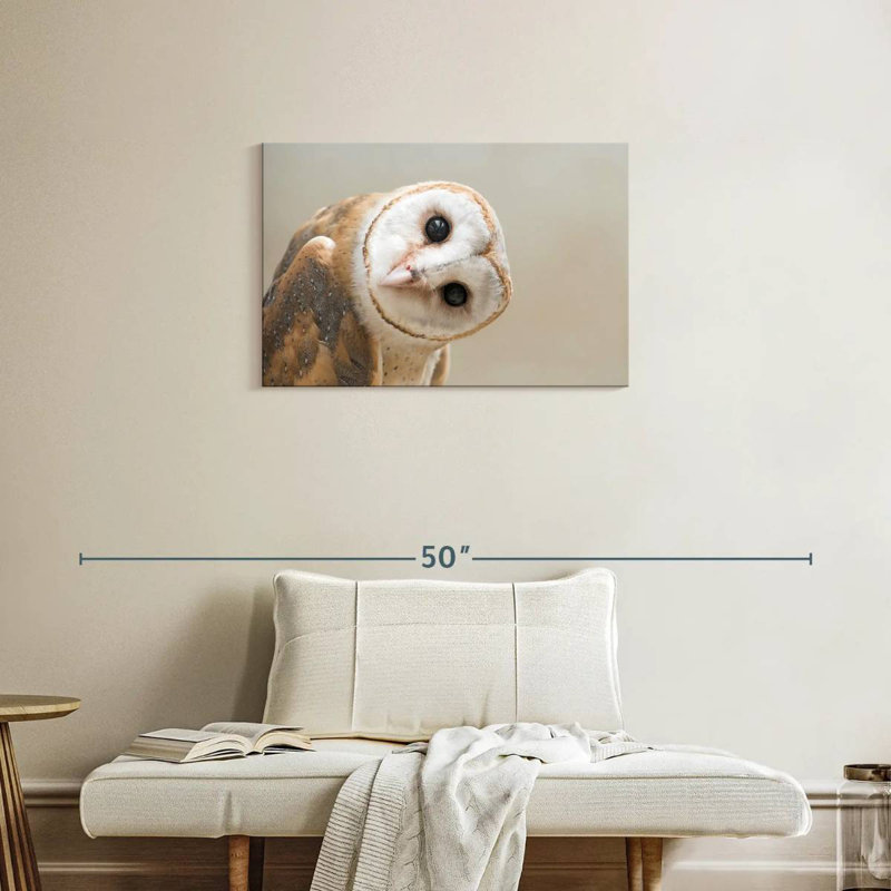 Brampt Curious Bird, 20" H x 30" W