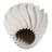 Sculptural Fluted Vases Porcelain Vertical Ribbed Design Set Of 2-2068939002