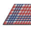 Tapis bleu / rouge Williamston-604805704