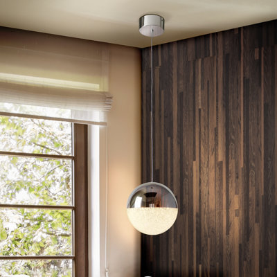 Bandit 1 - Light Chrome LED Cluster Pendant