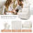 Abelie Modern Dual Motor Power Swivel Nursery Recliner with Auto Rocking Function