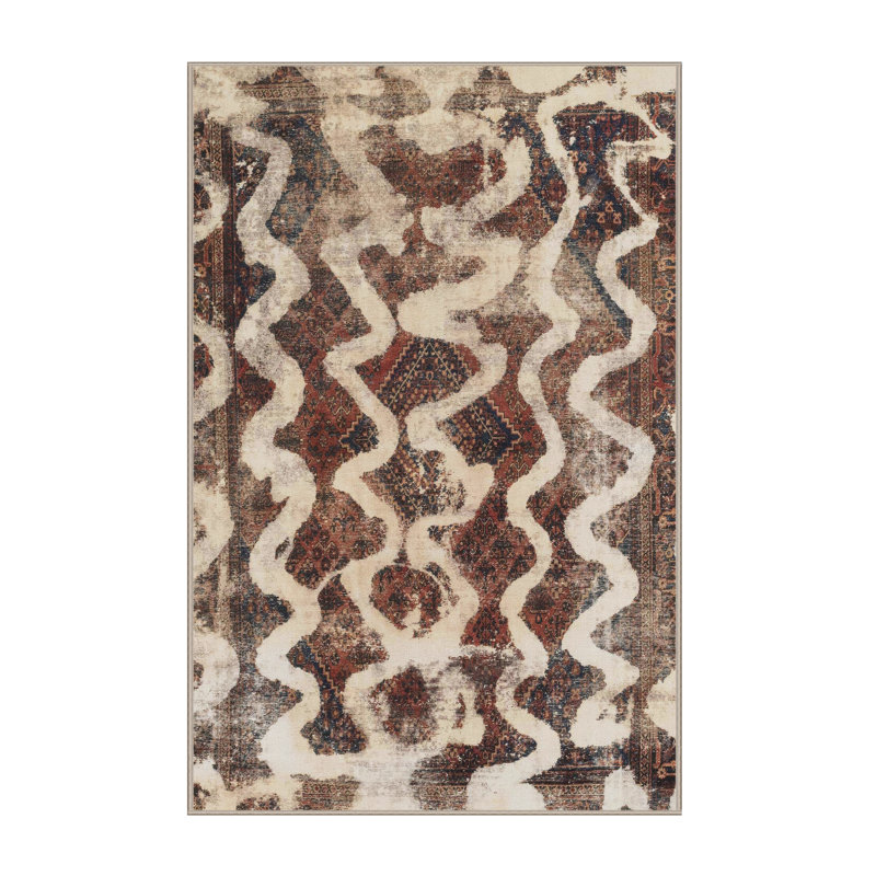 Tapis abstrait moderne 1668, Rectangle 5 pi x 7 pi