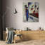 «Hat Shop» par August Macke - Art mural sur toile tendue avec châssis-432692976