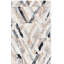 Tapis ivoire à motif géométrique Kolya-1734202855