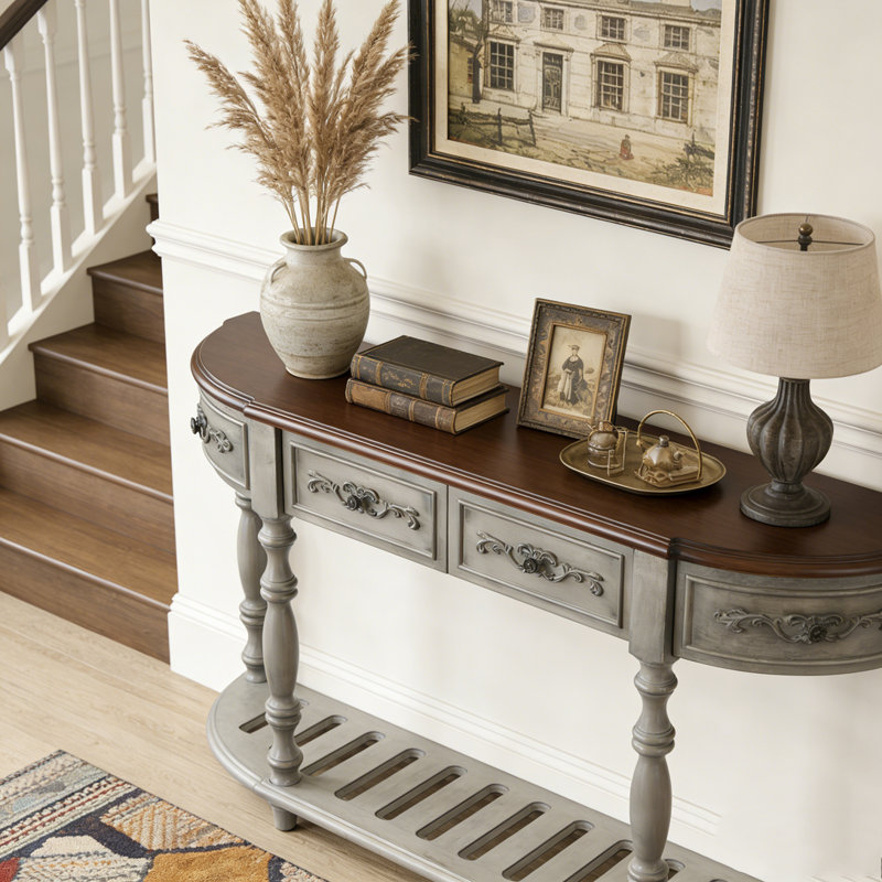 Console 52 po moderne et contemporaine, Gris ancien