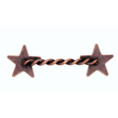 Poignée barre 3 1/4" et corde star