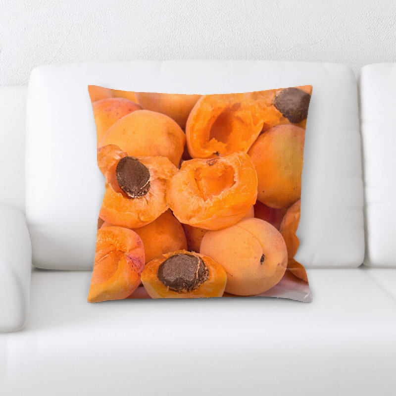 Coussin abricots