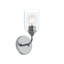 Applique murale 1 lumière avec abat-jour en verre transparent Ilia-127683759