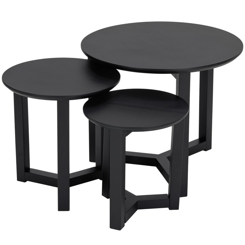 Avanti Nesting Trio, Noir