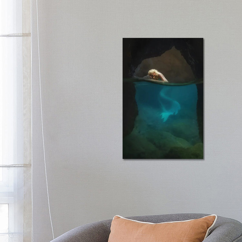 The Rest Of The Mermaid by Paolo Lazzarotti - Wrapped Canvas Gallery-Wrapped Canvas Giclée