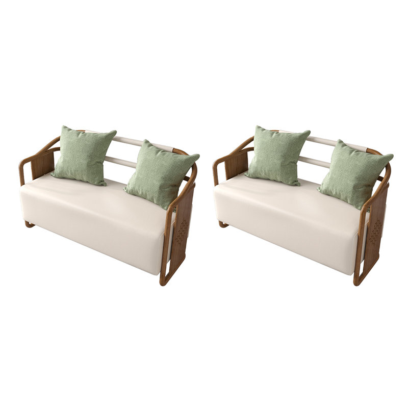 Banc de style chinois avec café