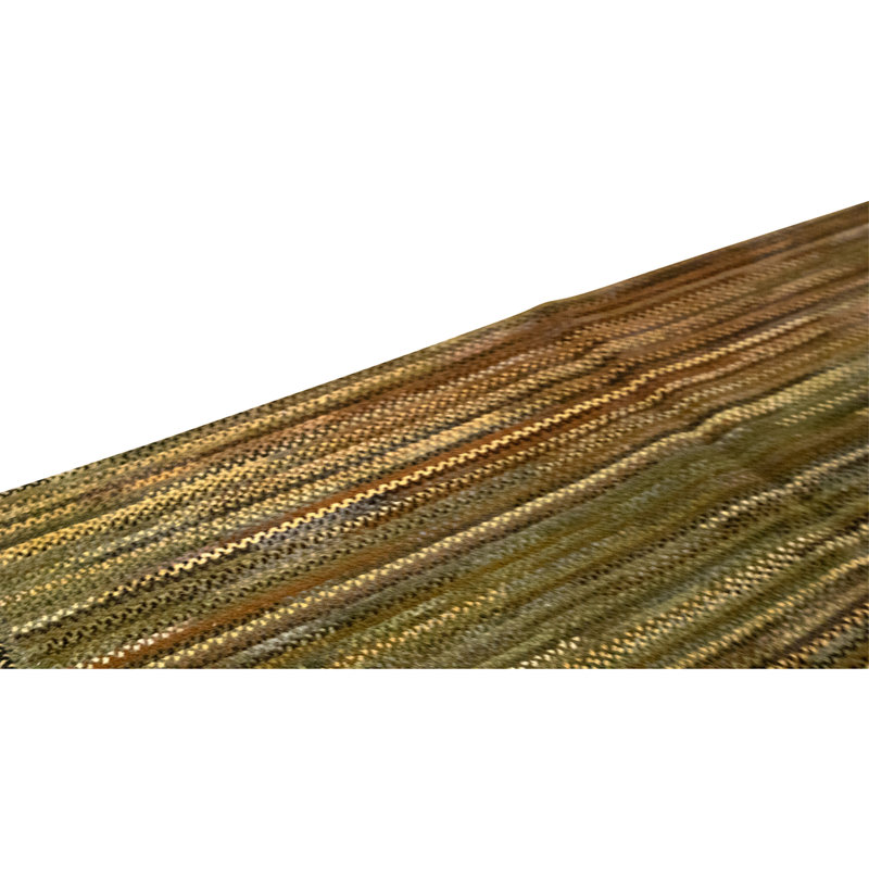 Flatweave Area Rug in Green