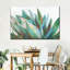 Agave vibrant sur toile-2062779553