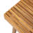 69" Acacia Wood Outdoor Dining Table With Slatted Top(Only Including Table)-1314115347