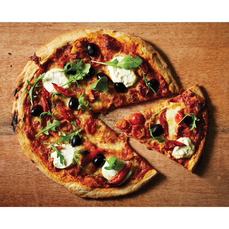 MasterClass Crusty Bake Non-Stick Carbon Steel 32cm Pizza Pan