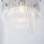 Geira Pendant finished in Ant. Brass