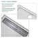 Transolid 60-in x 32-in Cast Solid Surface Shower Base With Left Hand Drain, Concrete