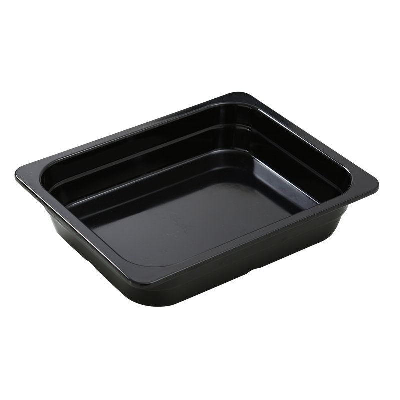 Plateau en mélamine GN Pan, Noir