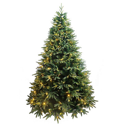 72' H Lighted Artificial Fir Christmas Tree