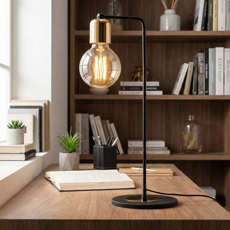Oracle Metallic Table Lamp
