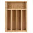 Bamboo Rectangle Utensil Storage Set
