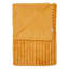 Cosy Ribbed Faux Fur Blanket Throw-90570537