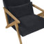Chaise d'appoint rembourrée avec coussin-317353420