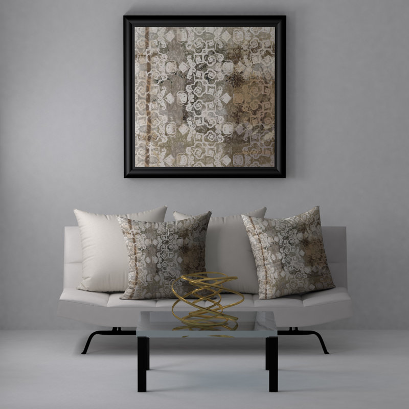 Housse de coussin carrée/insert, 18 po x 18 po
