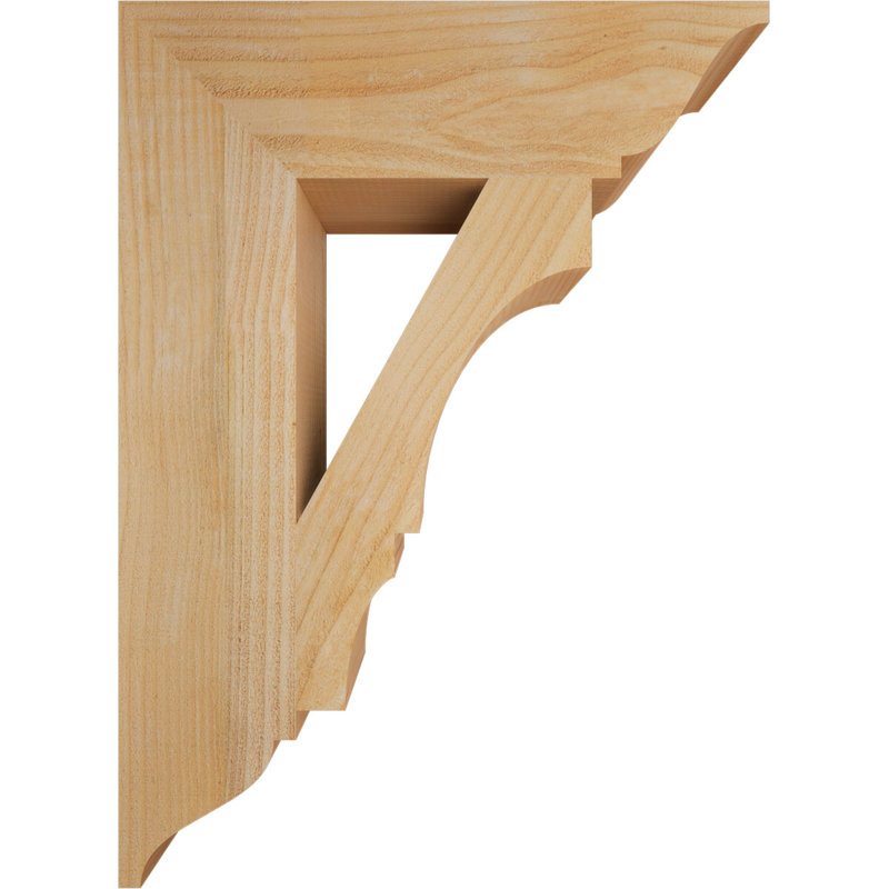 Support traditionnel Balboa, Sapin Douglas scié brut, L 6 po x P 22 po x H 30 po