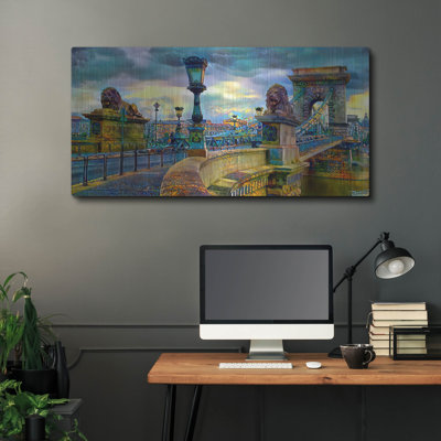 " Budapest Hungary Chain Bridge " Print