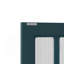 Armoire murale de salle de bain, armoire murale en bois à 3 portes avec espace de rangement ouvert et caché