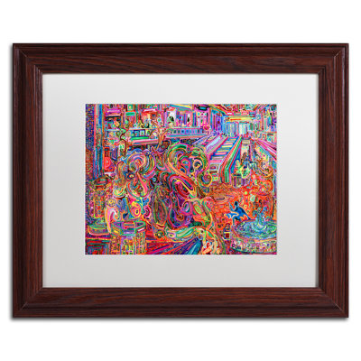 Mall Framed Painting Print