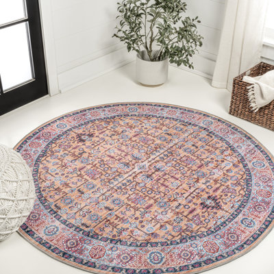 Adalhi All-Over Persian Machine-Washable Multi Rug