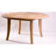  Ensemble de salle à manger 3 pièces en bois de teck de qualité A: table ronde de 52 po et fauteuils empilables Angarano # 11CH1102-112321401