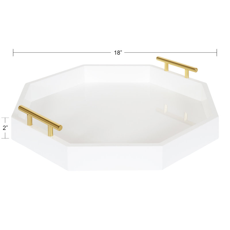 Norvan Tray, White