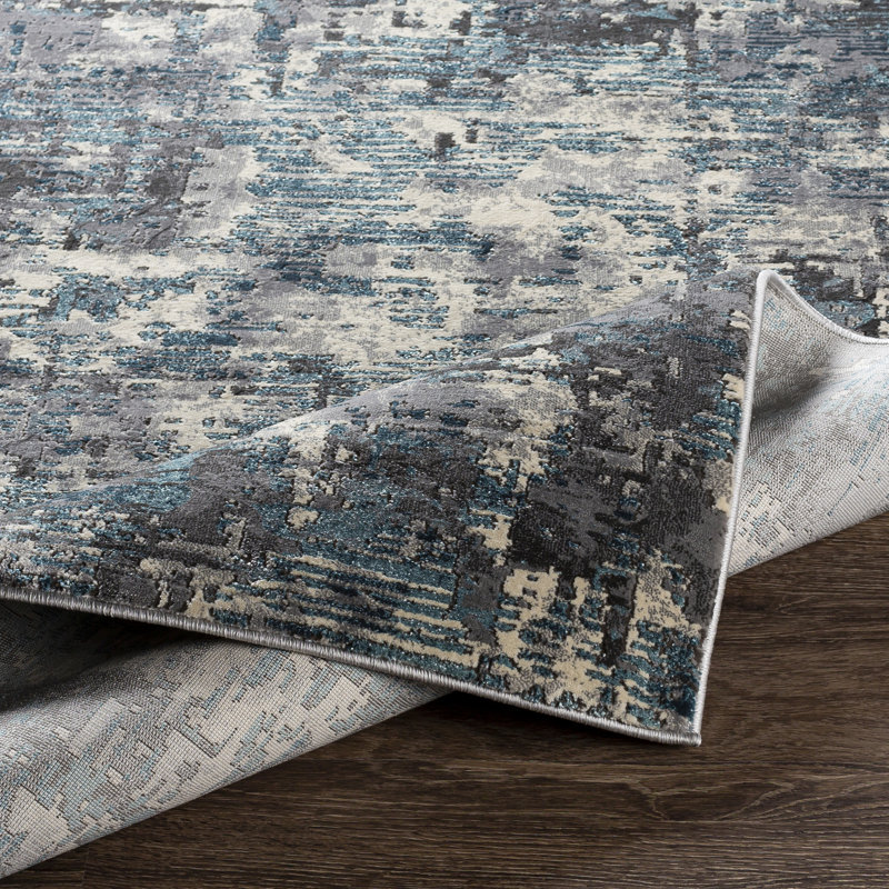 Abstract Indoor Rug, Runner 2'7" x 10'3"