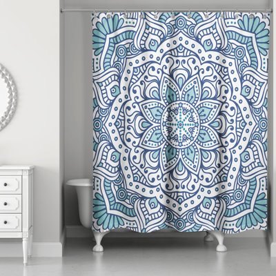 Daley Floral Shower Curtain