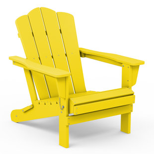 HDPE Plastic Folding Adirondack Chair