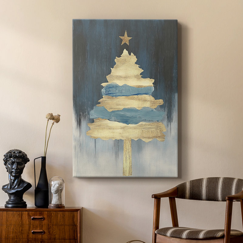 Art de Noël de Noël CXC - galerie Cavas sur mesure, H 36 po x l 24 po